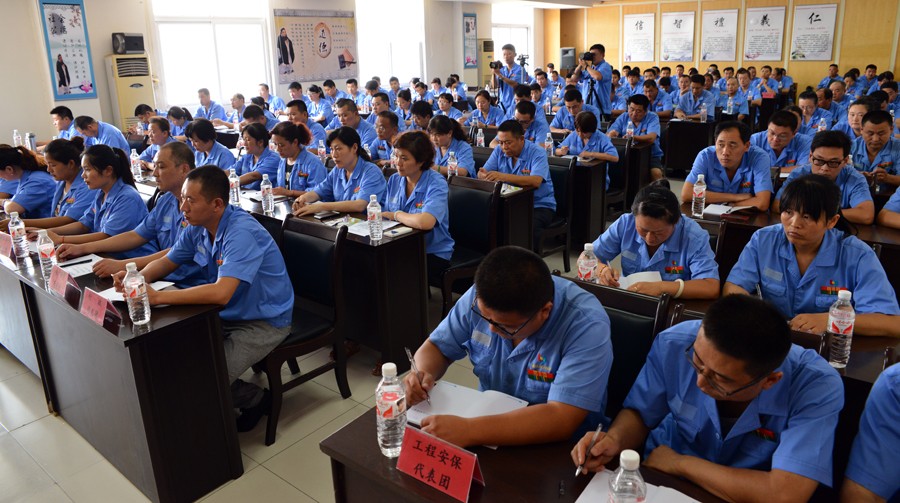 新華集團(tuán)第七屆工會會員代表大會 暨七屆一次職工代表大會隆重召開 第 3 張