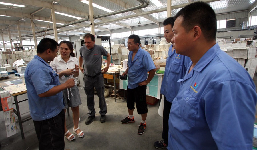 荷蘭Buhrs工程師Dion Cario Koreman光臨集團(tuán)交流技術(shù) 第 1 張